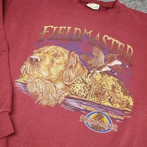 Fieldmaster VTG Waterfowl Goose Hunting Dog Golden Retriever Sweatshirt XL USA